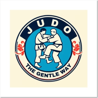 Judo Fighter Posters and Art